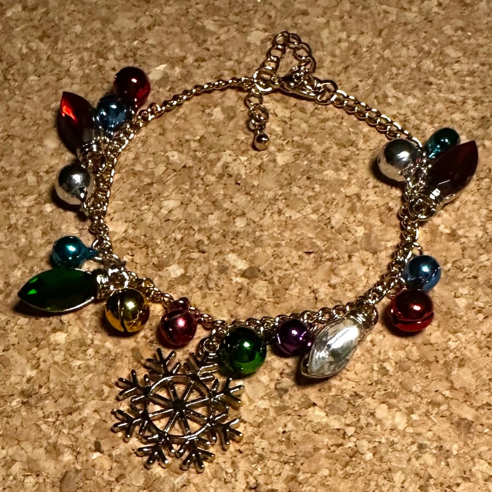 Snowflake Charm Bracelet